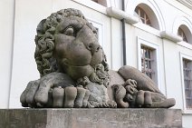 WEIMAR (Westportal Stadtschloss): Seeberger Sandstein (Keuper)